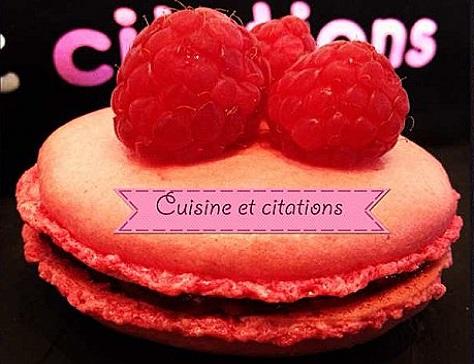 Mes macarons framboise une pure gourmandise
