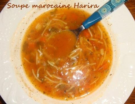 Soupe marocaine harira